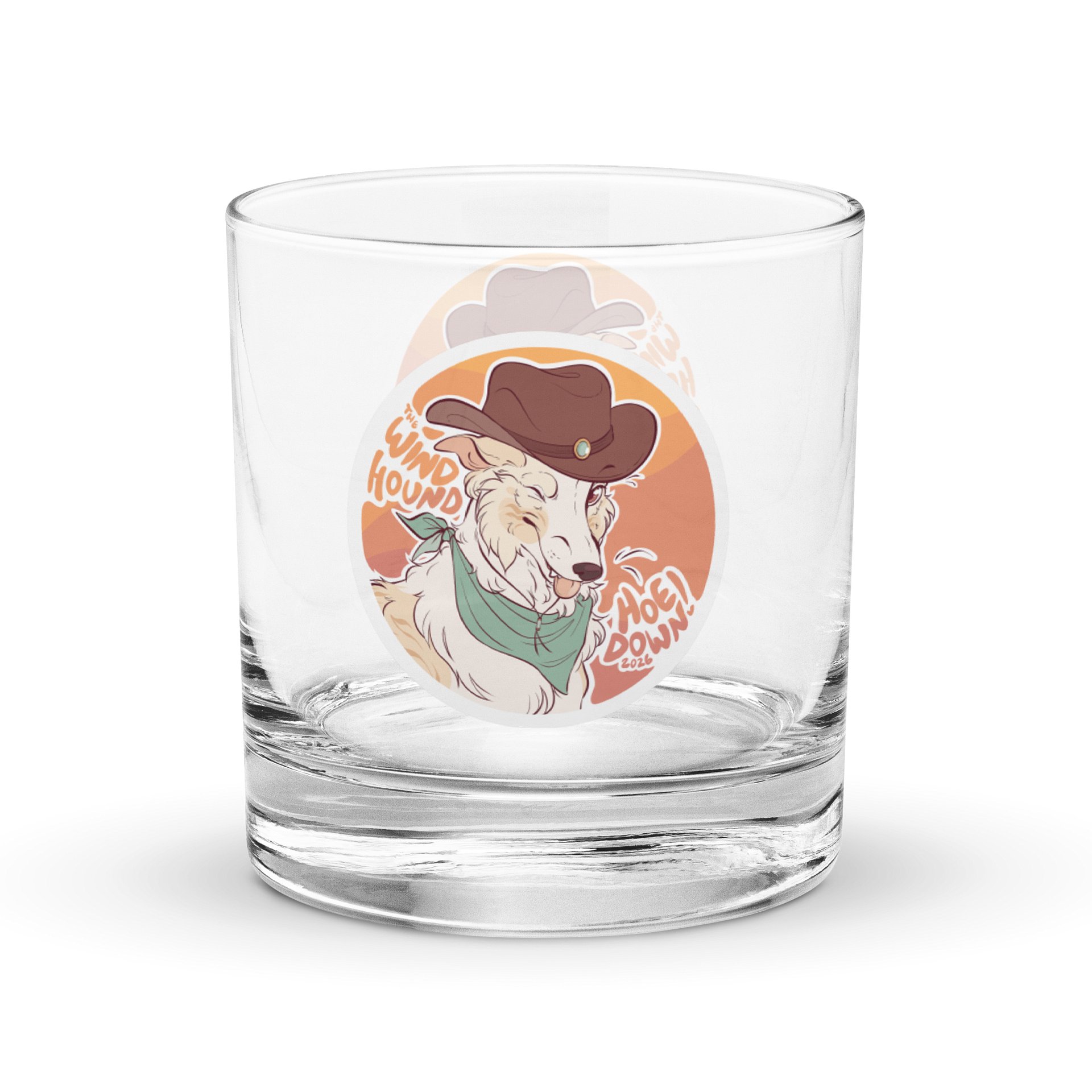Winky Sundance - Orange - Rocks Glass product image (1)