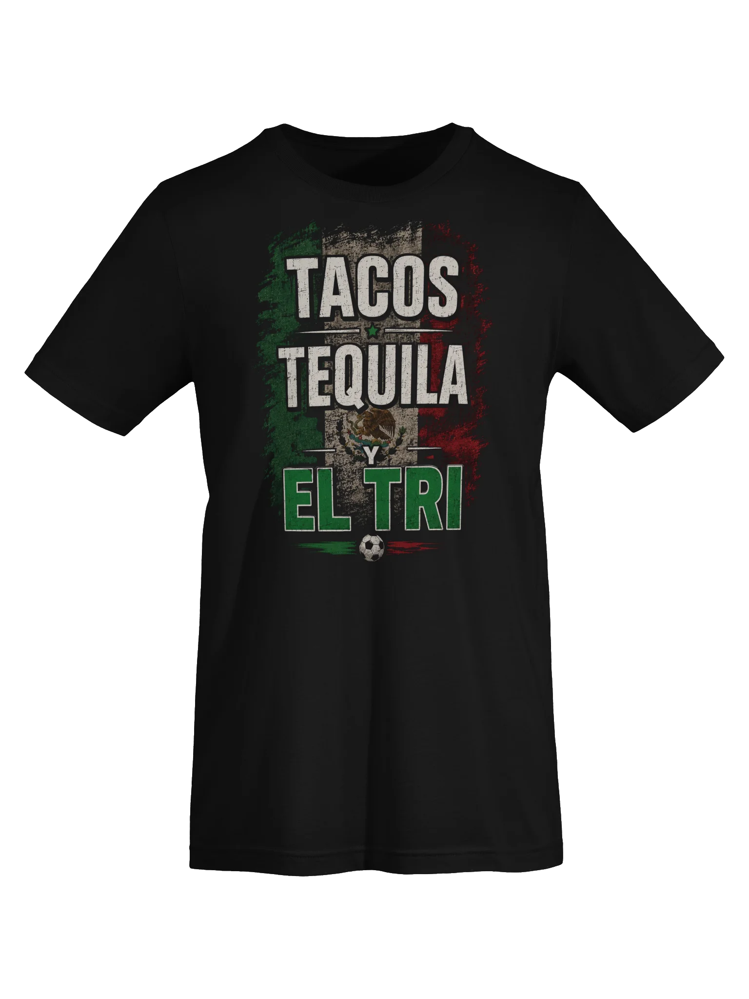 Tacos Tequila y El Tri T-Shirt | Mexico Soccer Fan Tee and Apparel product image (5)