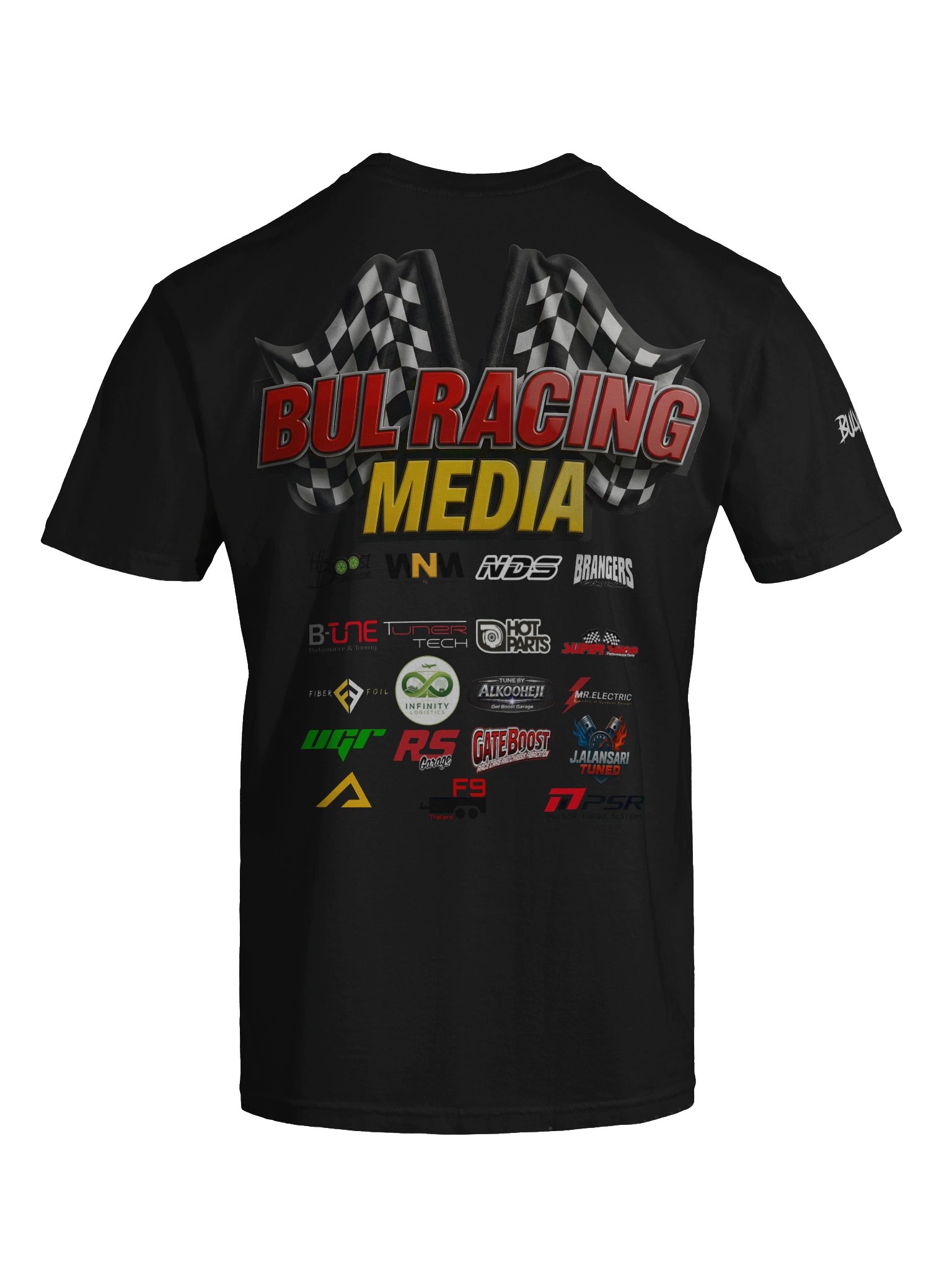 BULRACING media -Dyed Heavyweight T-Shirt Team - geo2f-p-9hM