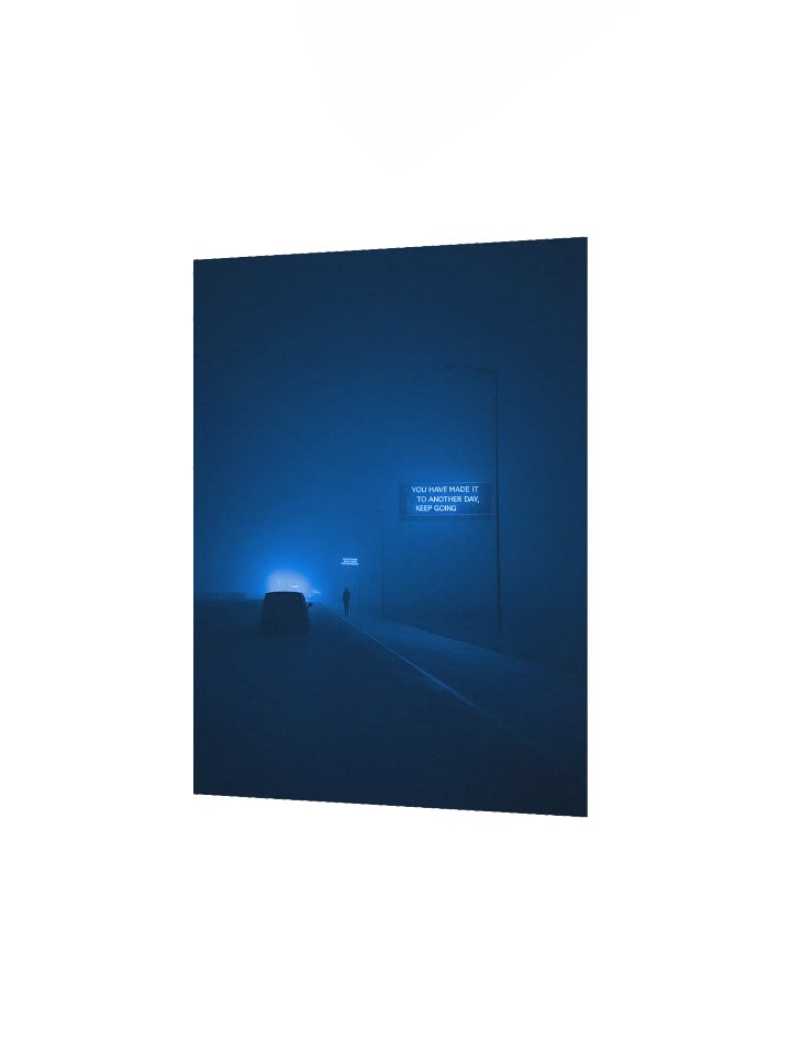"Keep going" Matte Poster product image (2)