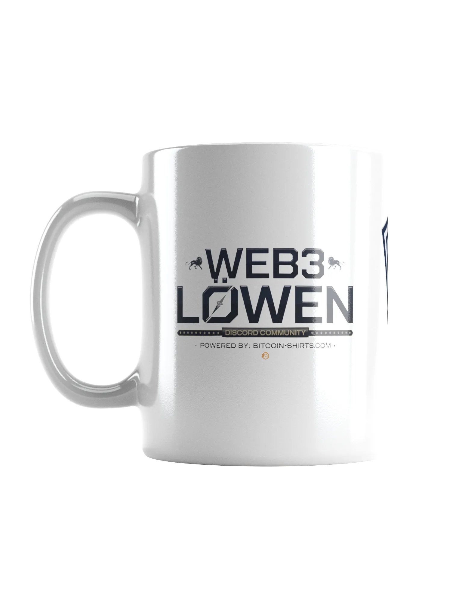 WEB3 LÖWEN – Whale Edition: Discord Mug product image (3)