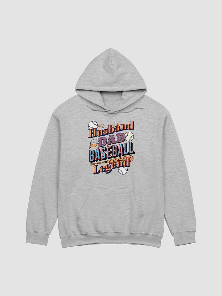 Husband Dad Baseball Legend Vintage Hoodie product image (16)