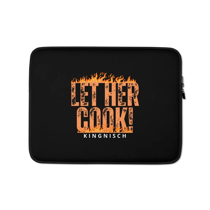 LET HER COOK! Laptop Sleeve product image (1)