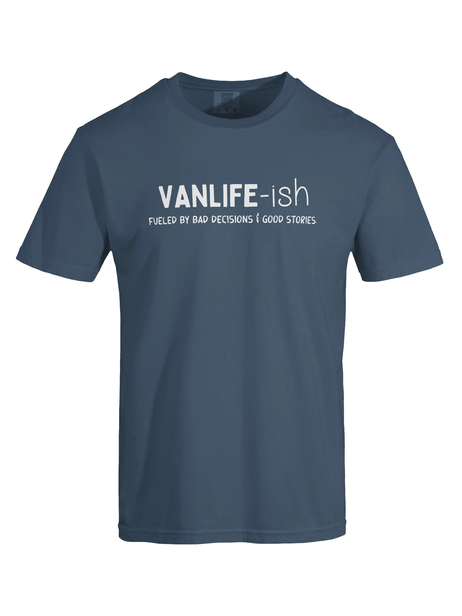 Vanlife-ish Comfort Cotton Tee (Front & Back) product image (5)