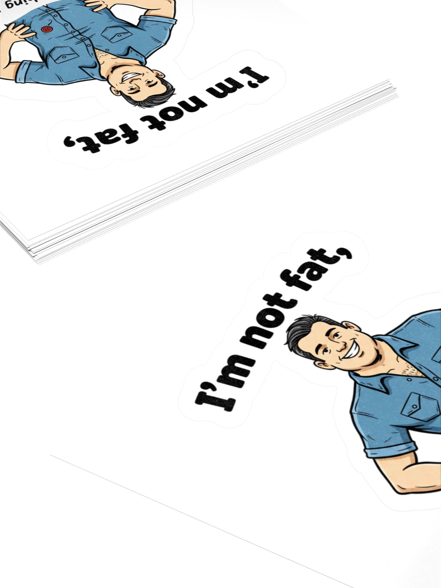 Im not fat sticker product image (4)