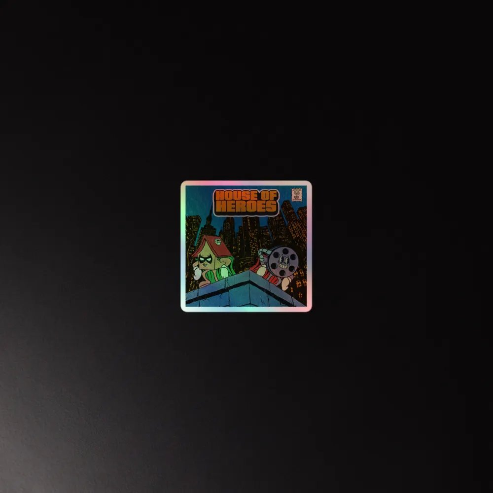 House of Heroes Holographic Sticker product image (4)