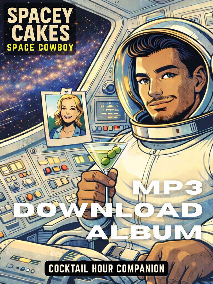 Spacey Cakes Space Cowboy Digital Album product image (1)