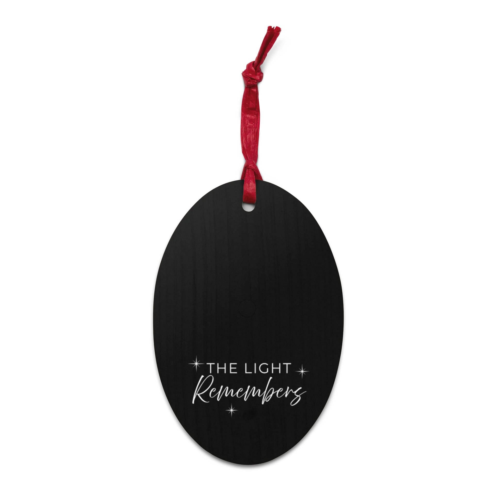 The LIGHT Remembers Ornament | Memorial Christmas Ornament product image (3)