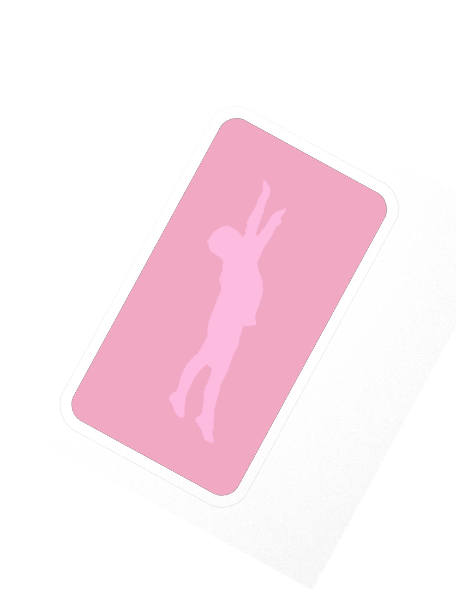 Flying — Block Sticker product image (2)