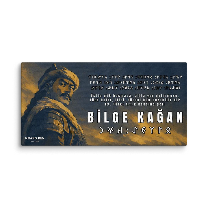 Bilge Kağan Duvar Tablosu – Orhun Sözleri product image (1)