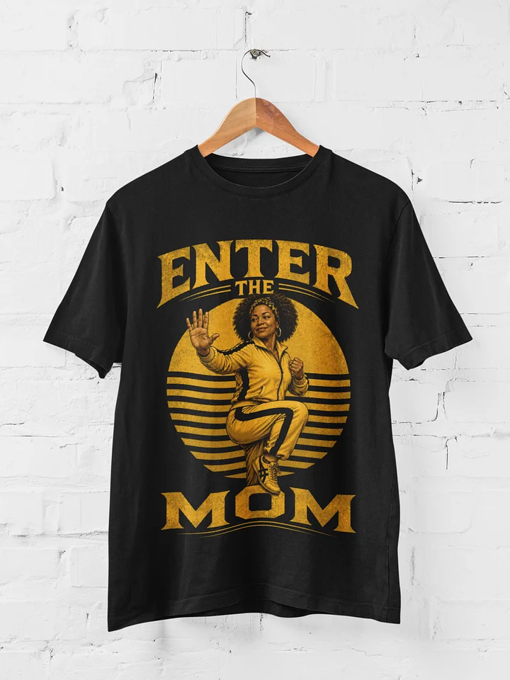 Funny Retro Kung Fu Mom Tee product image (1)