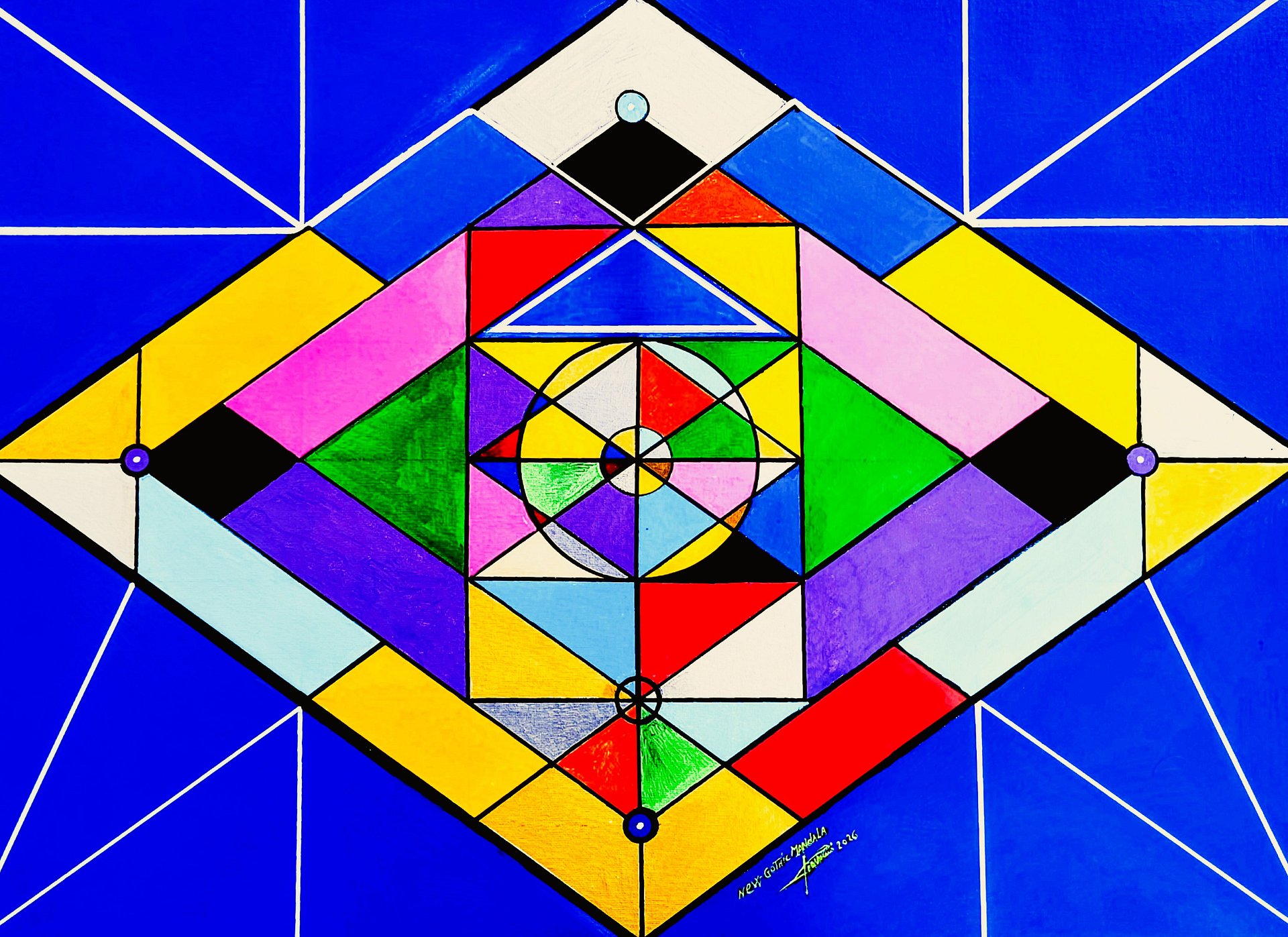 New Gothic Mandala — Digital File product image (1)
