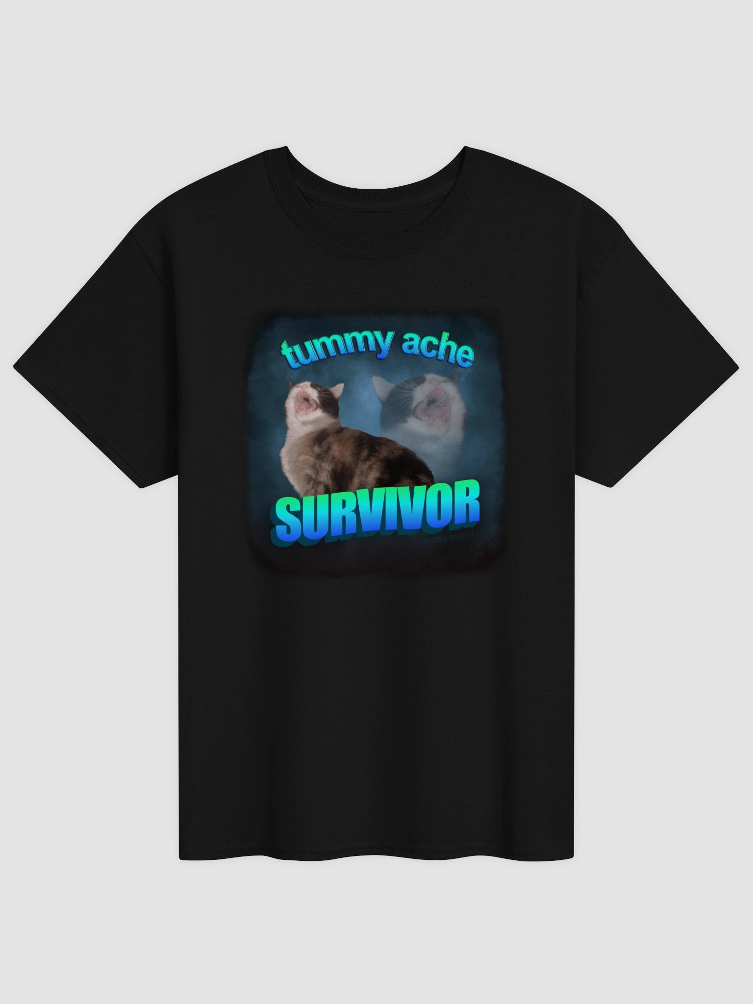 Tummy Ache Survivor - Cat T-shirt product image (55)