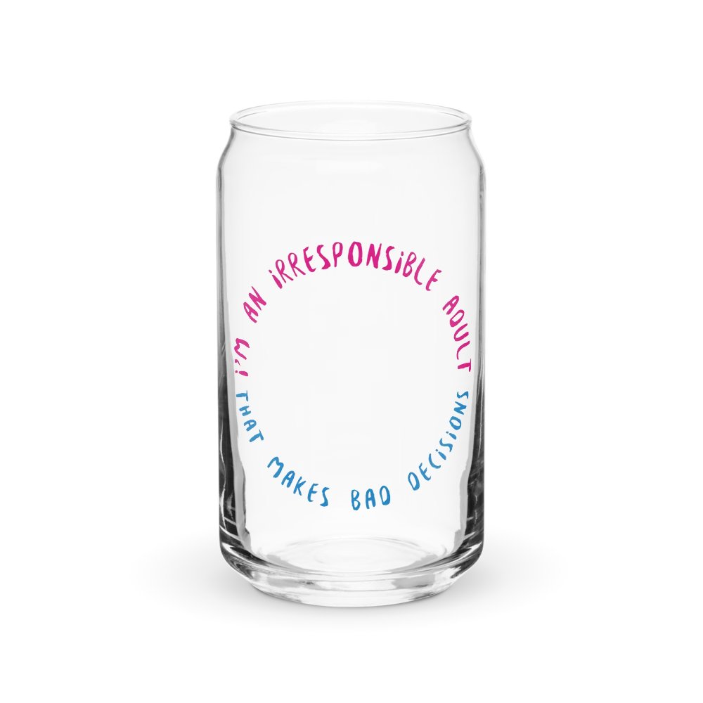 Bad Decisions Glass product image (1)