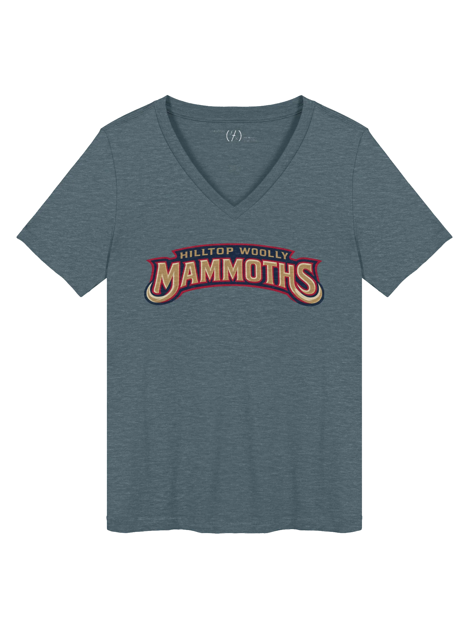 Hilltop Woolly Mammoths (Woolly’s) Women's V-Neck T-Shirt product image (1)