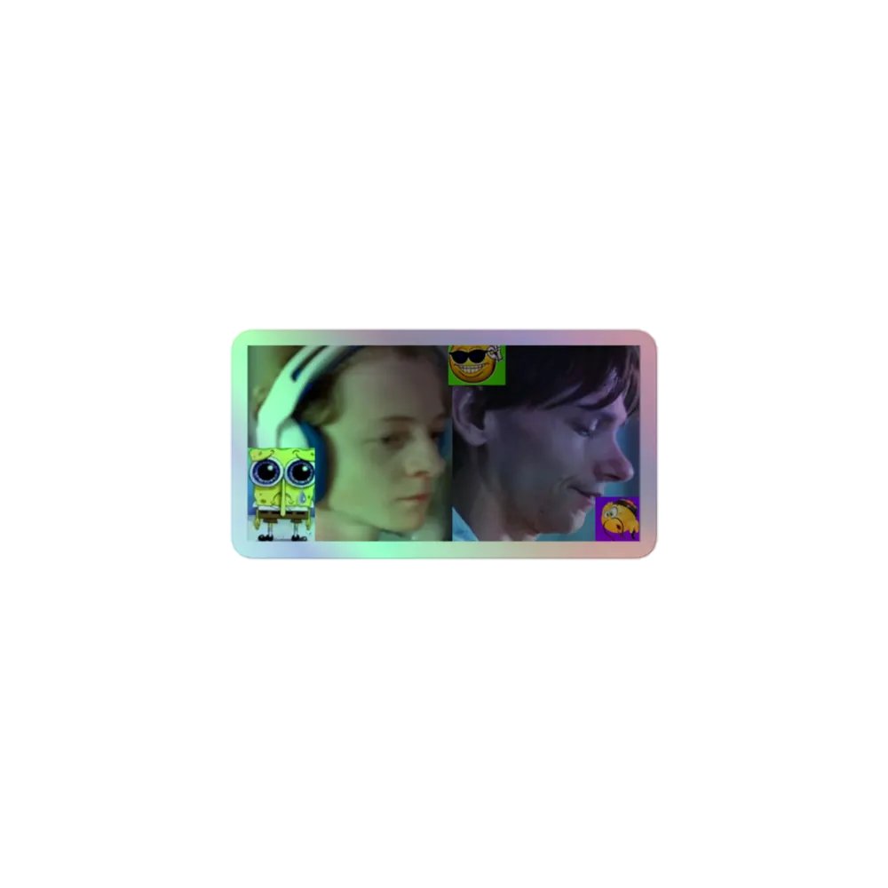 cool holo sticker product image (1)