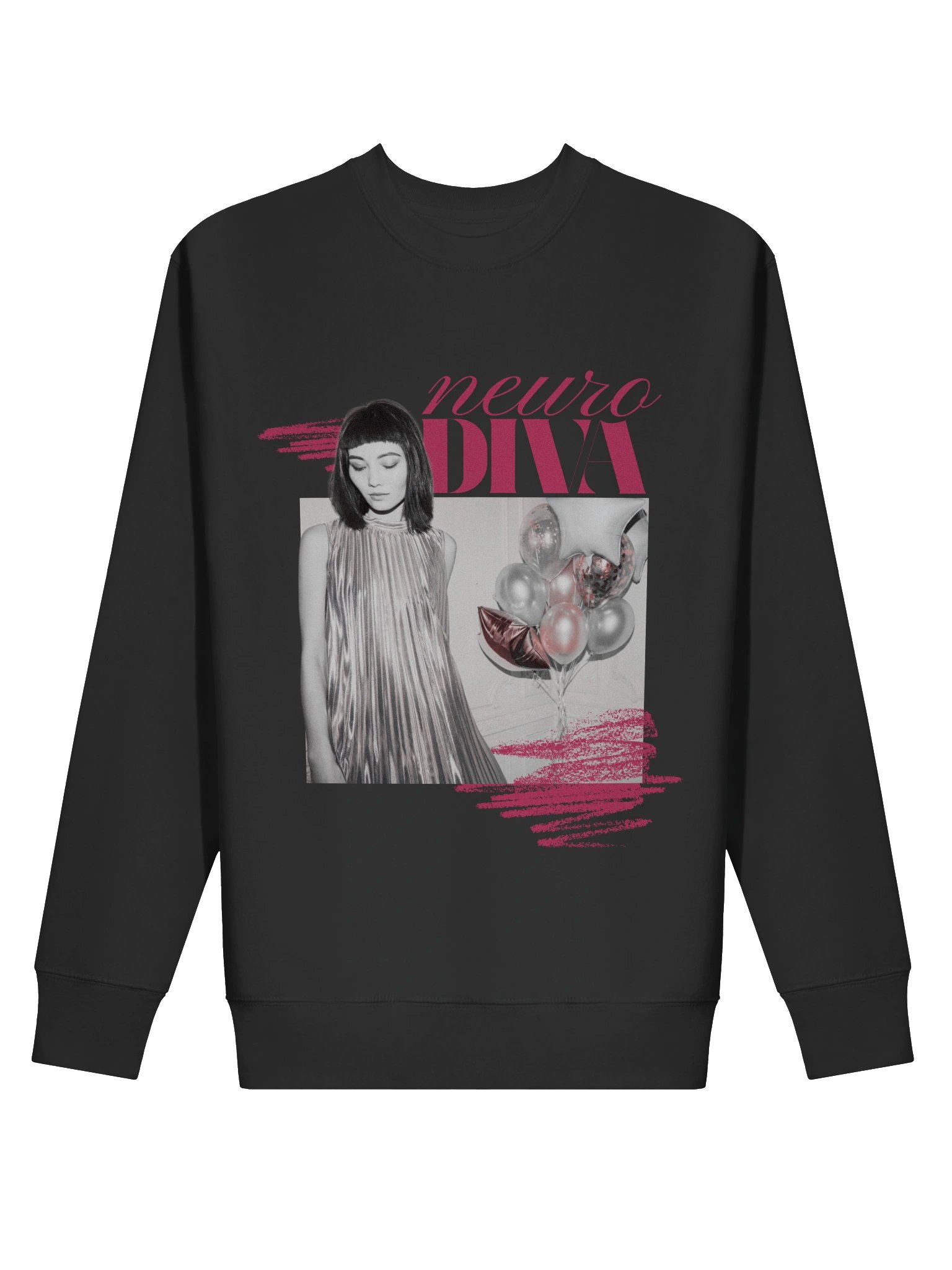 Neuro Diva Crewneck Black product image (1)
