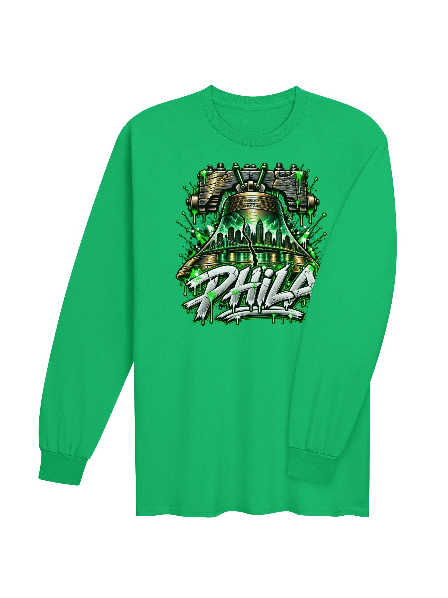 Philadelphia City Edition "Liberty Bell" Long Sleeve T-Shirt By Blacktop Brand product image (20)