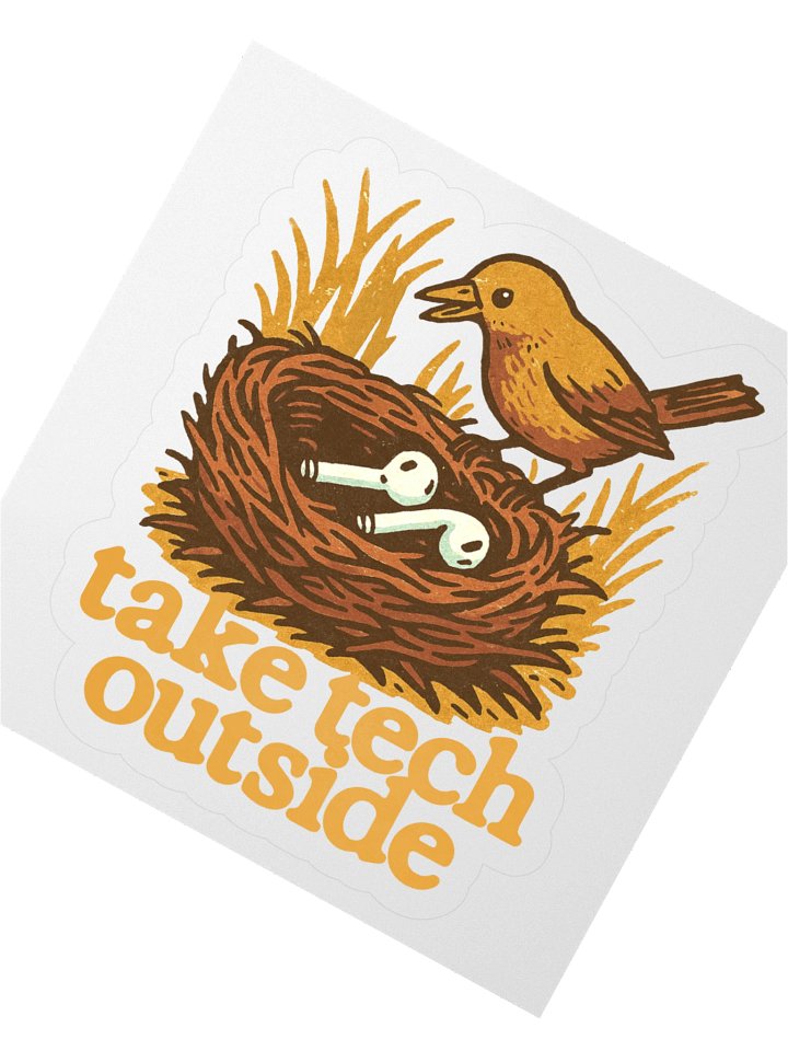BirdPods sticker product image (2)
