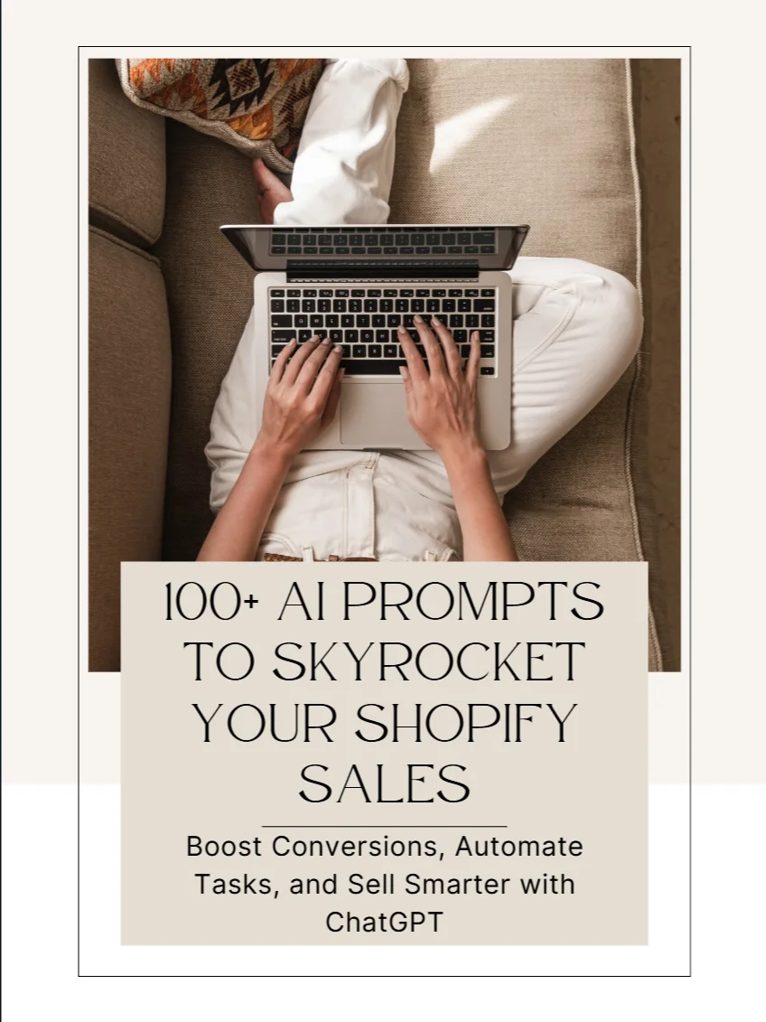 Shopify AI Prompt Pack ( 100+ Prompts) product image (1)