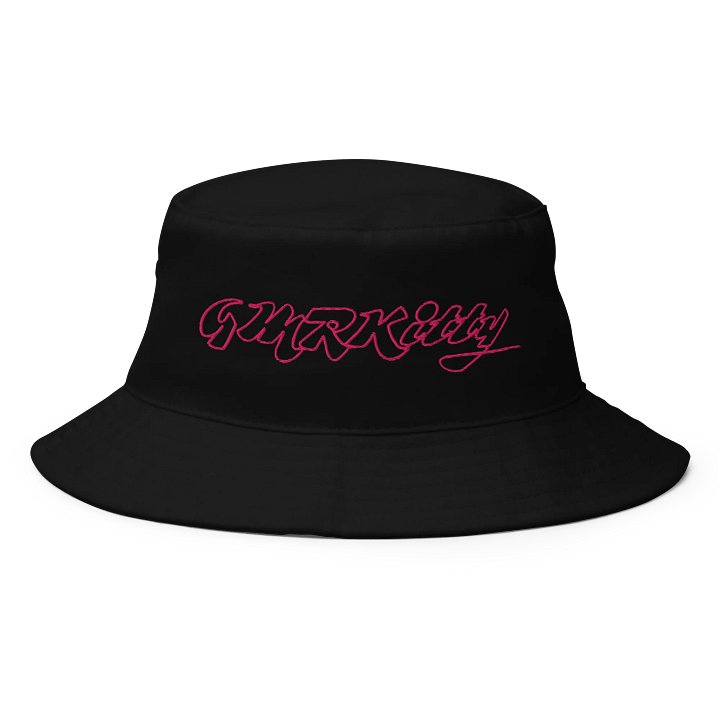 GMRKitty Embroidered Bucket Hat product image (1)