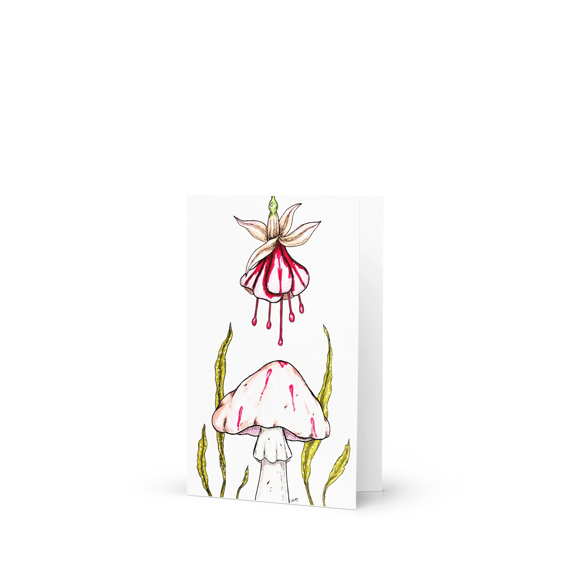 "Ruby Drops" Greeting Card product image (1)