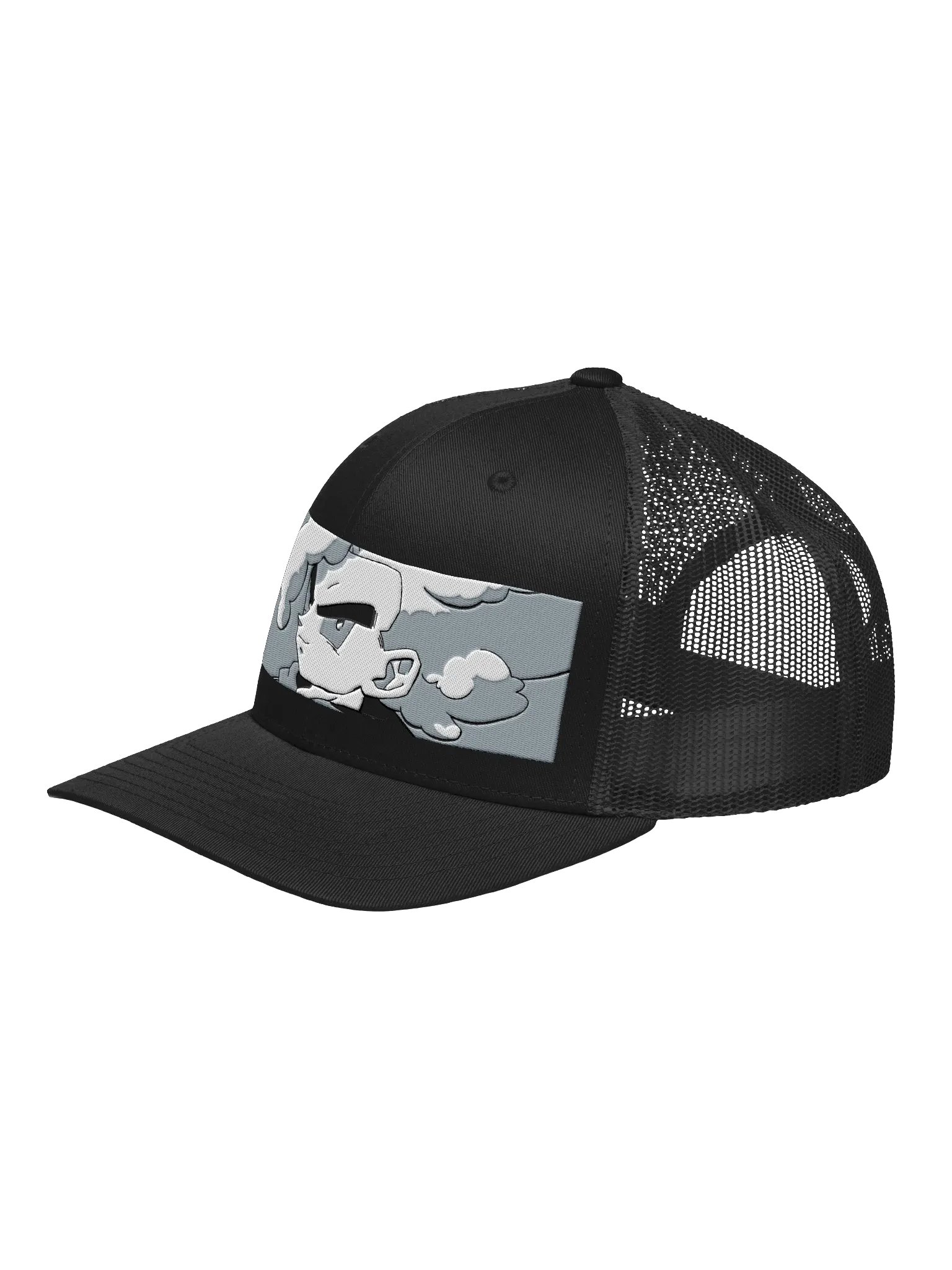 FRO BOY HAT BALCK WHITE product image (3)