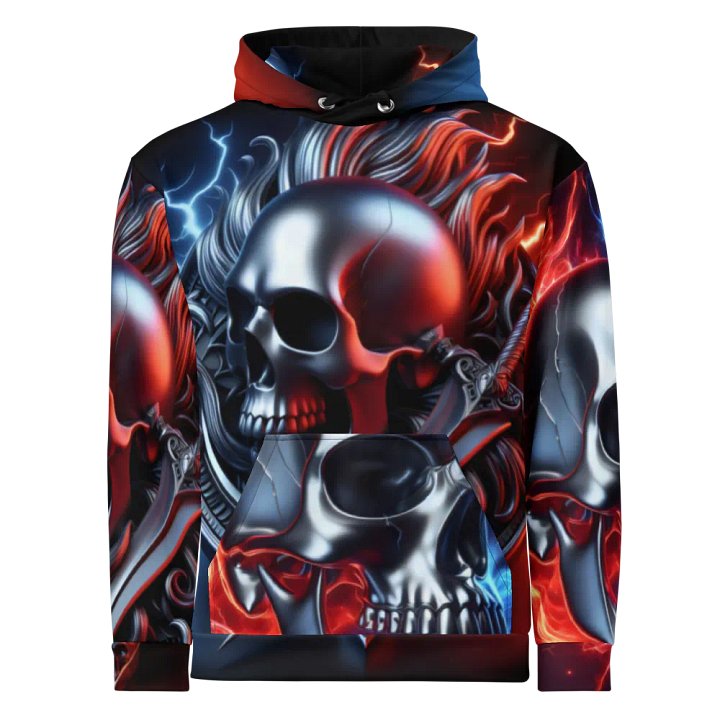 Skull and Dagger - Unisex Skull Hoodie #10 product image (1)