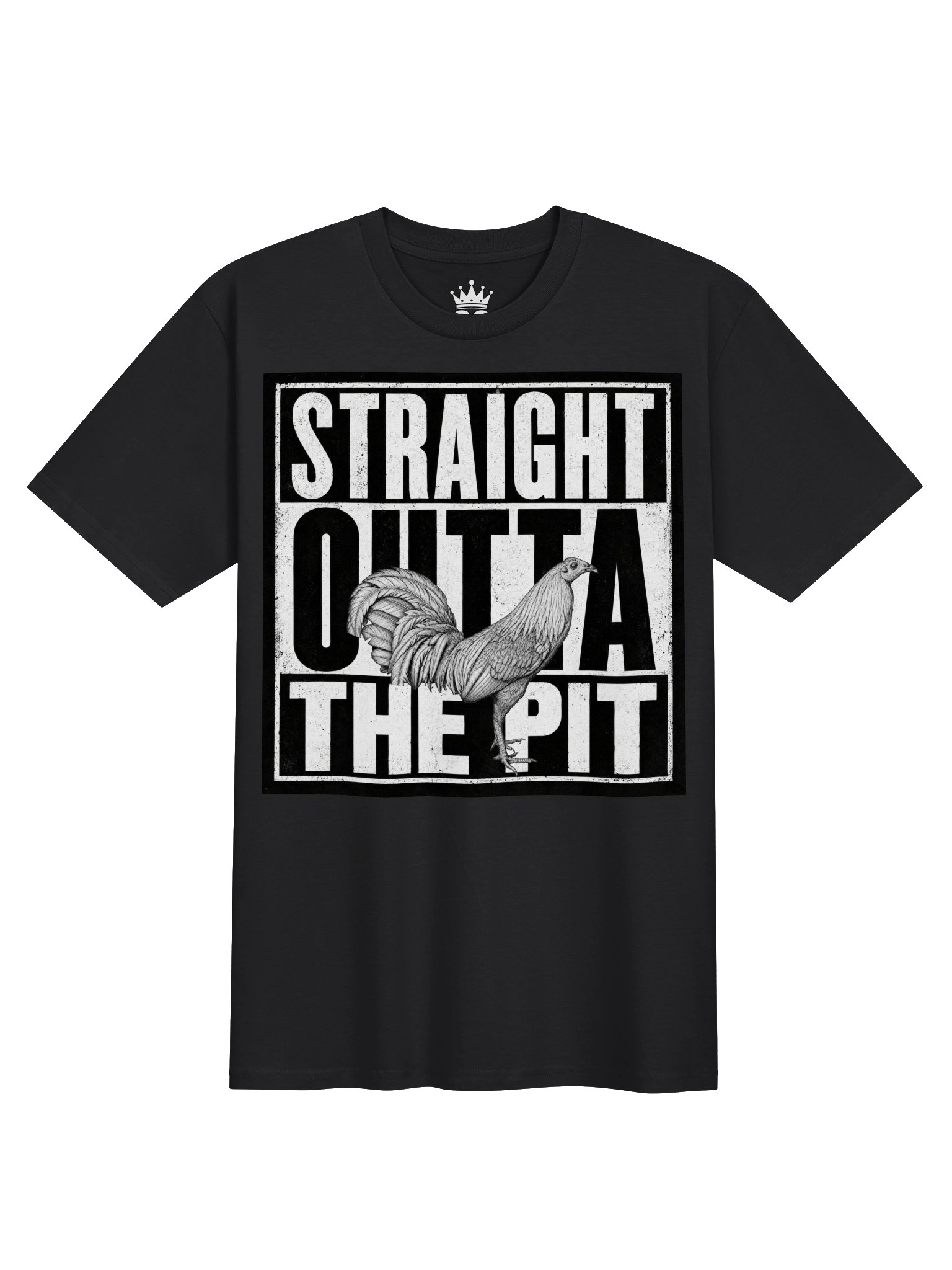 "STRAIGHT OUTTA THE PIT" Premium Heavyweight Tee product image (1)