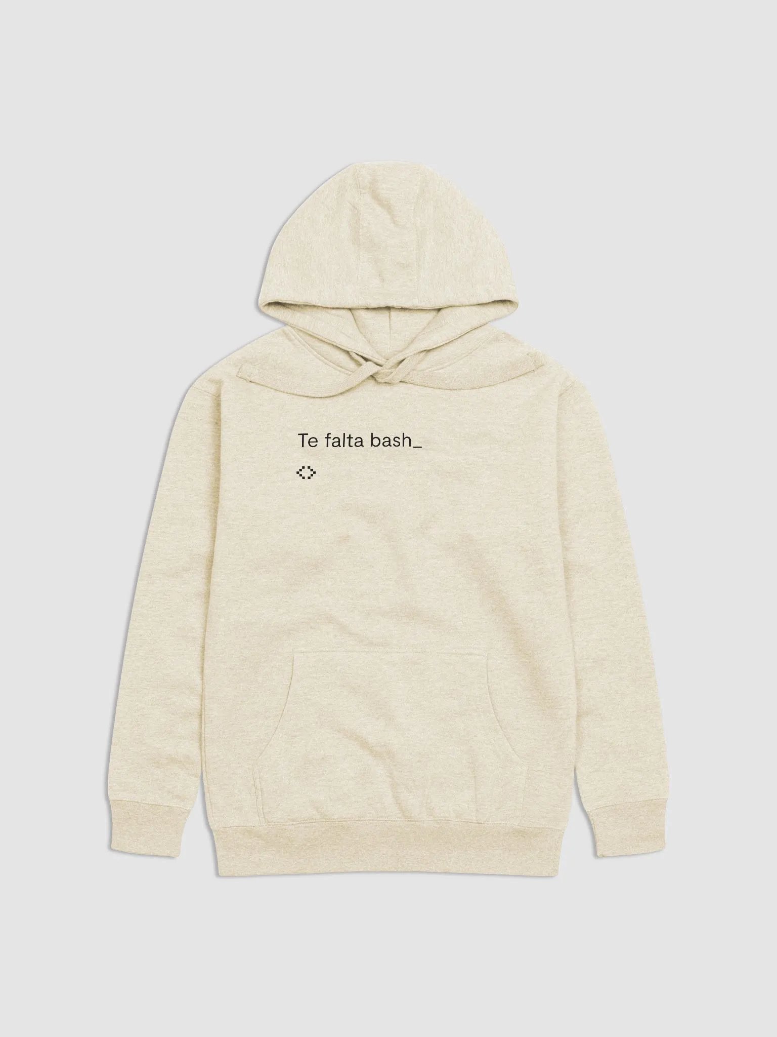Sudadera agustera "Te falta bash" product image (2)