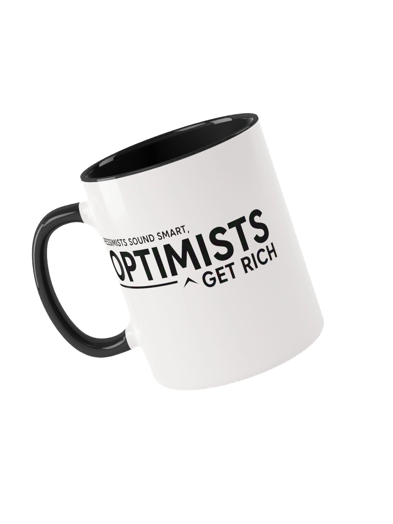 Optimists Get Rich Mug — For the Builders Who Bet on Themselves product image (3)