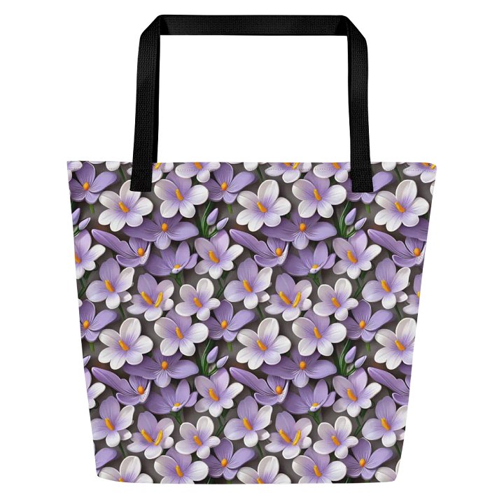 Floral All Over Print Tote Bag product image (2)