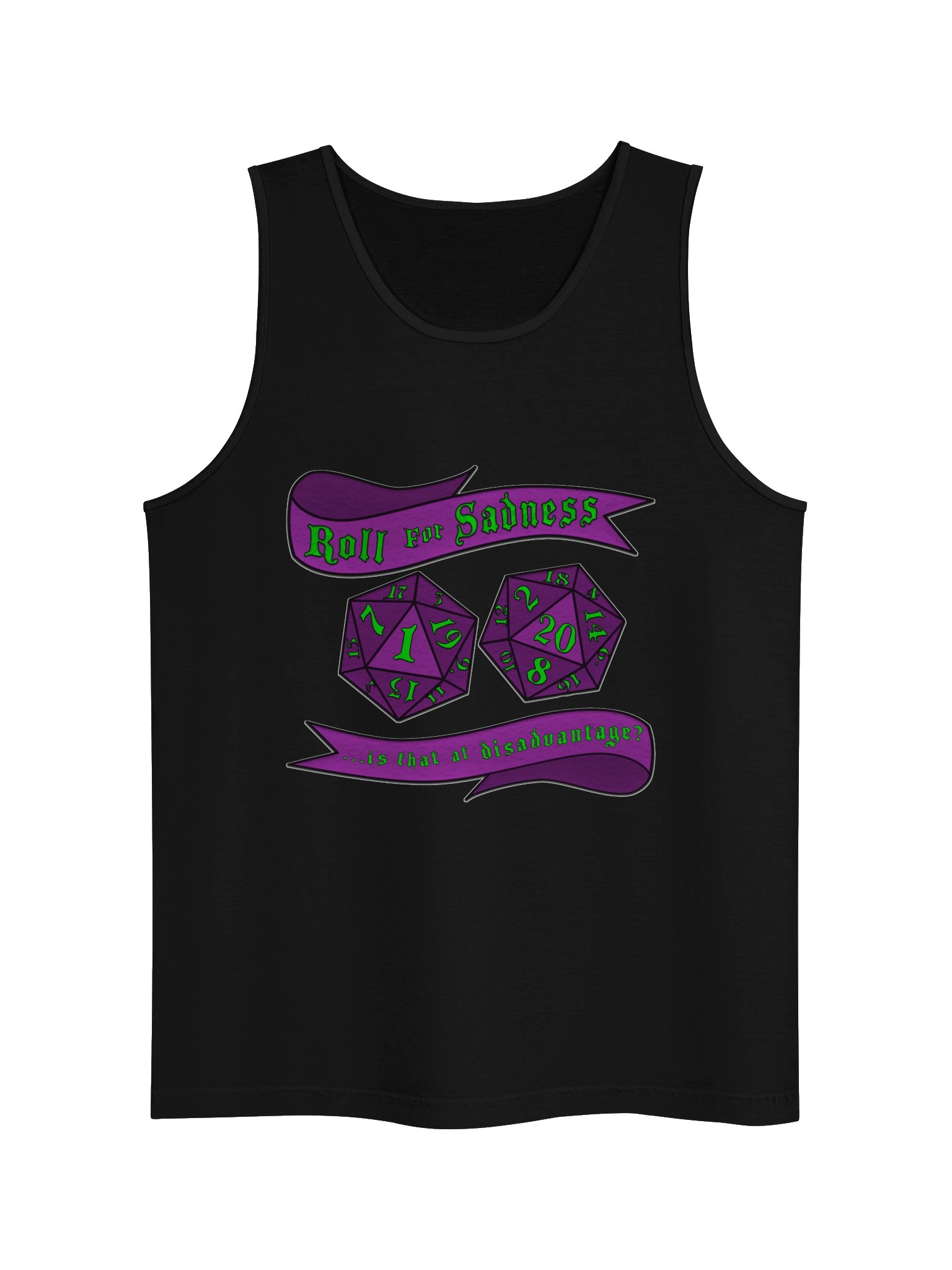 Roll For Sadness Tank product image (2)