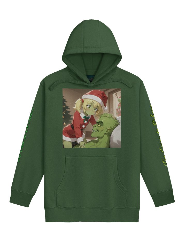 Too Cute to Be Nice — Anime Christmas Mischief Hoodie product image (1)