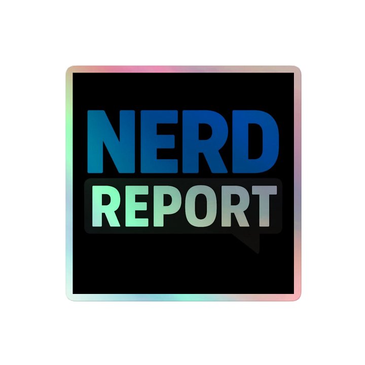 Nerd Report Kiss-Cut Sticker Sheet product image (2)