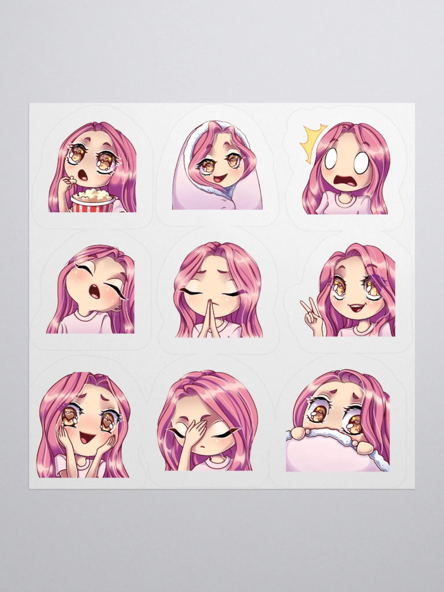 TinyJade Emote Stickers product image (2)