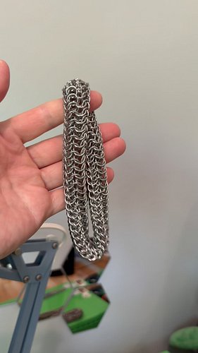 the jumbo mobius fidget toy has returned! as before, it’s available on a ready to ship basis.

woven in all stainless steel s...