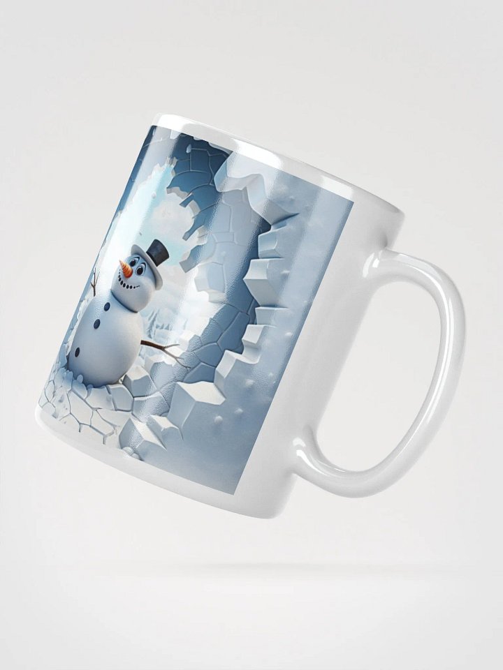 Winter Whispers 3D Snowman Mug - Double the Magic! product image (2)