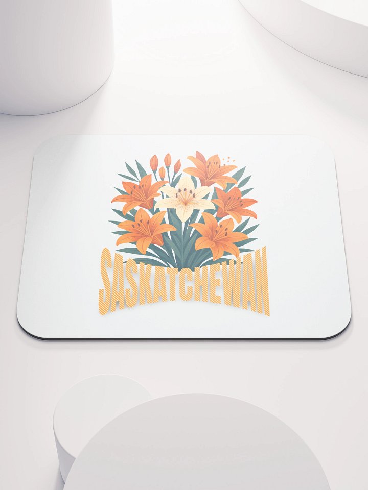 Saskatchewan Tiger Lily Mouse Pad product image (1)