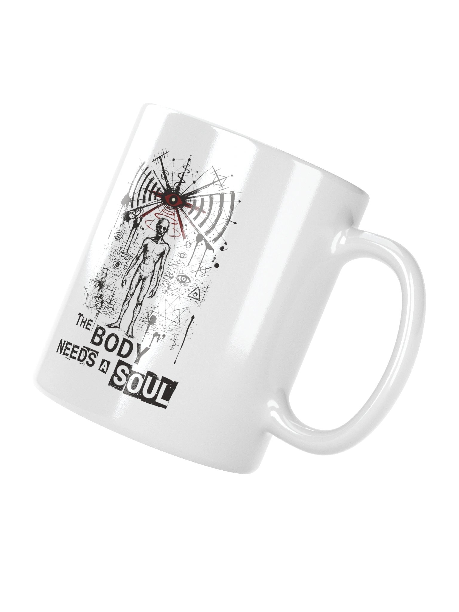 The Body Needs a Soul Mug product image (4)