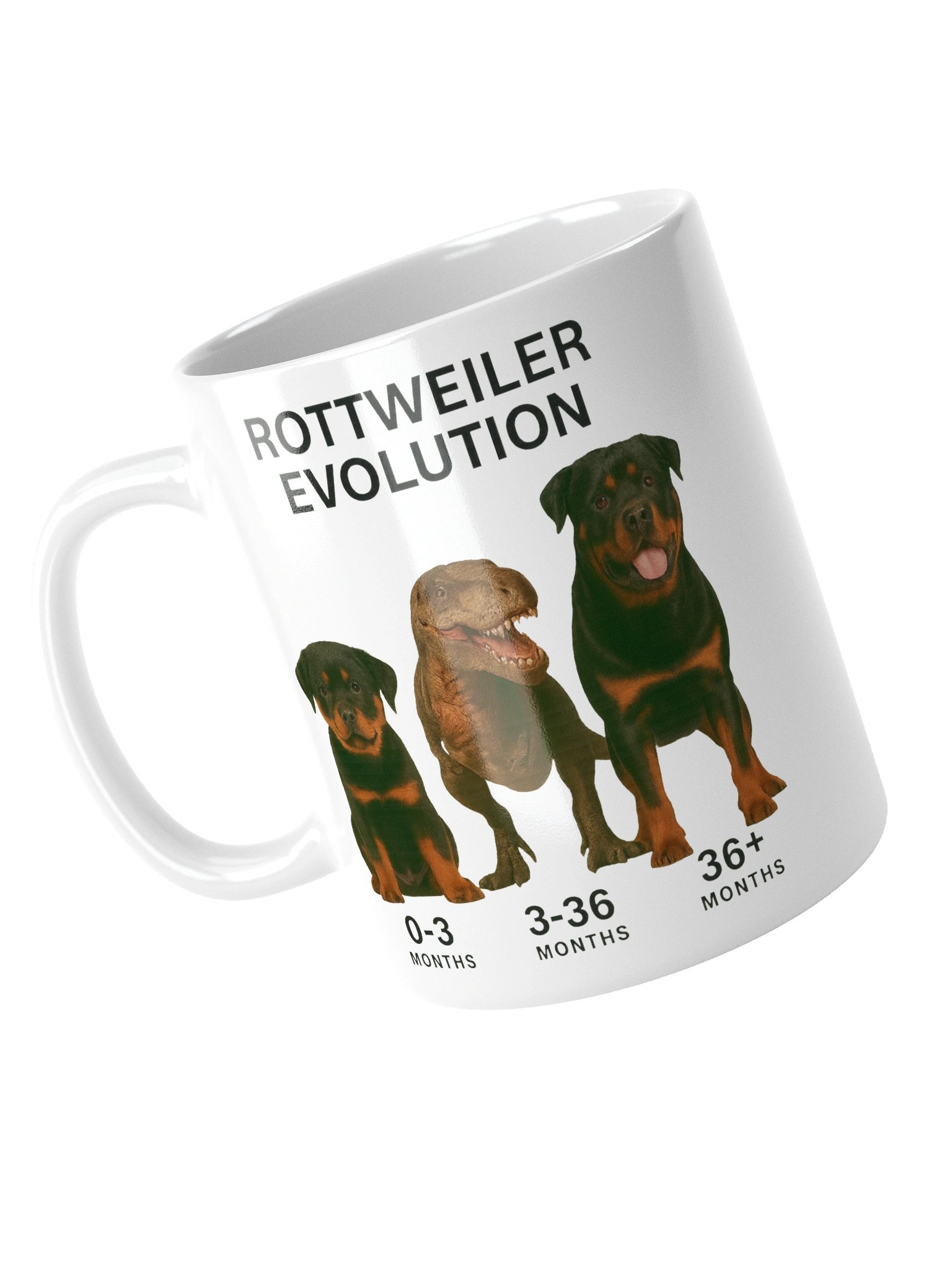 Rottweiler Evolution Mug product image (11)