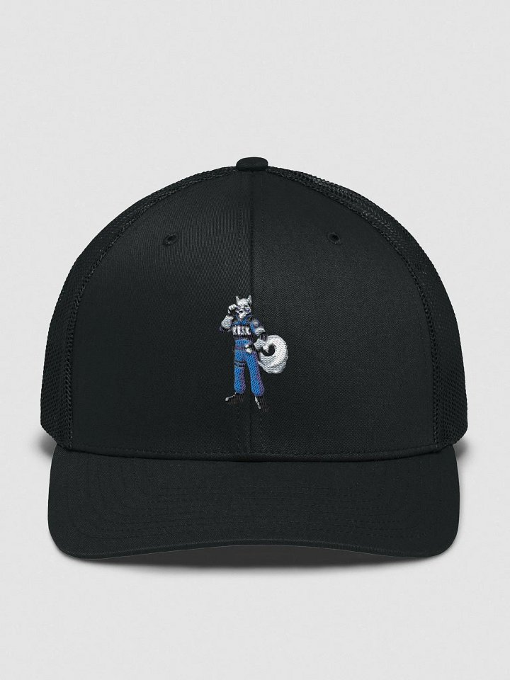 R.E. Husky front logo trucker product image (1)