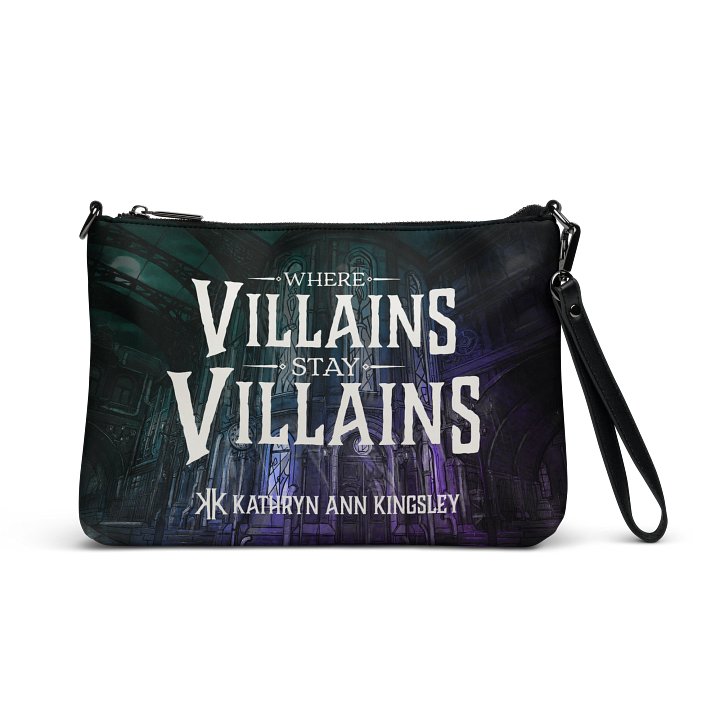 Where Villains Stay Villains: Side Body Messenger Bag product image (1)