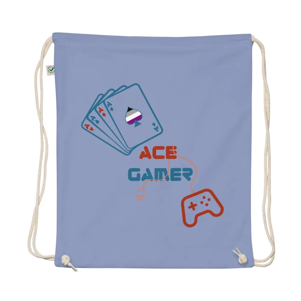 Ace Gamer Drawstring Bag product image (1)