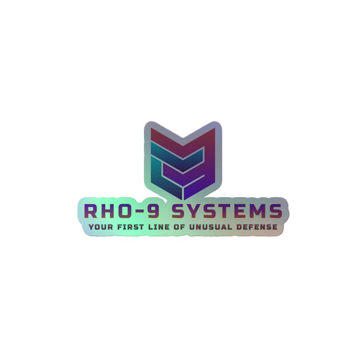 Rho-9 Shiny sticker product image (2)