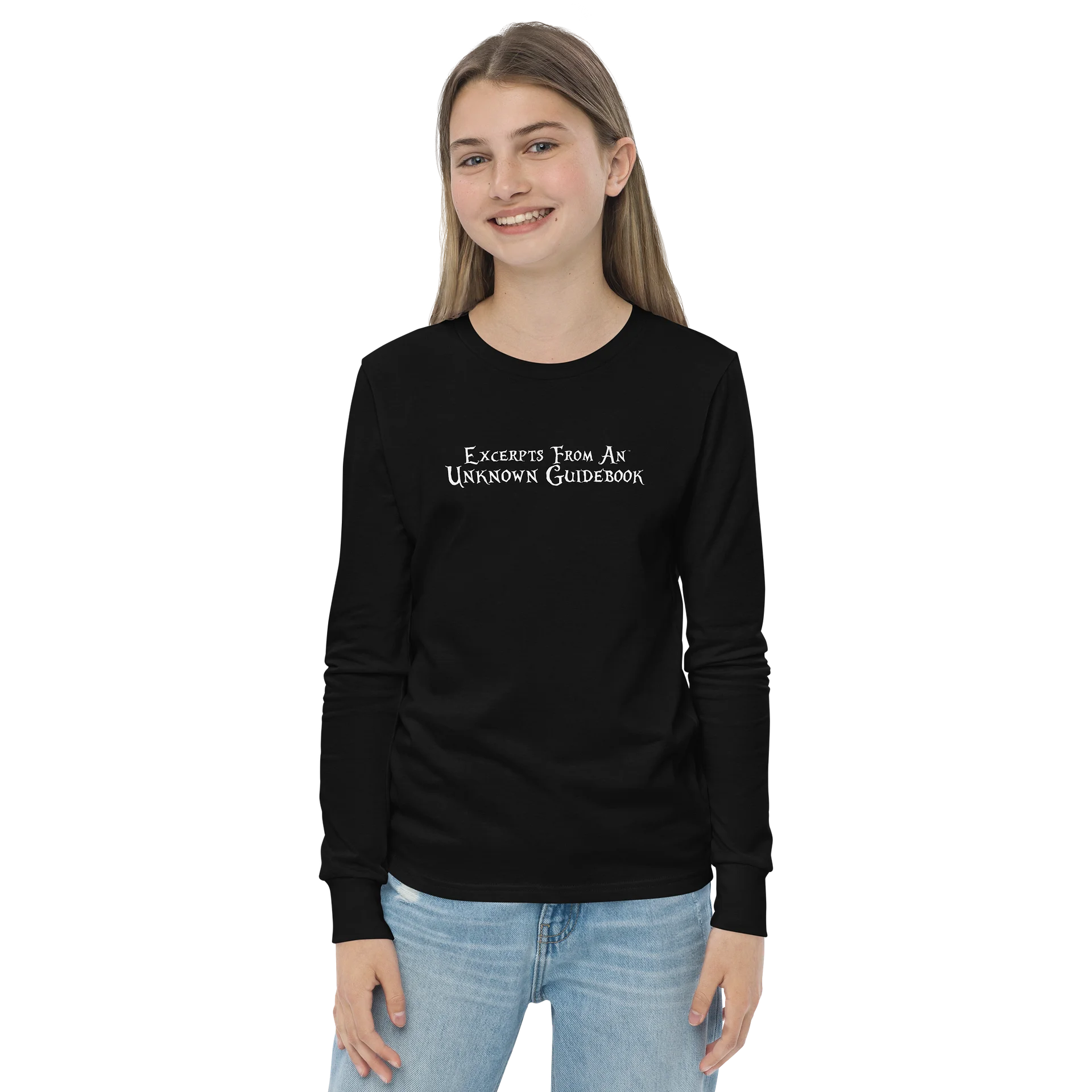 Excerpts From An Unknown Guidebook - Bella+Canvas Youth Long Sleeve T-Shirt product image (2)
