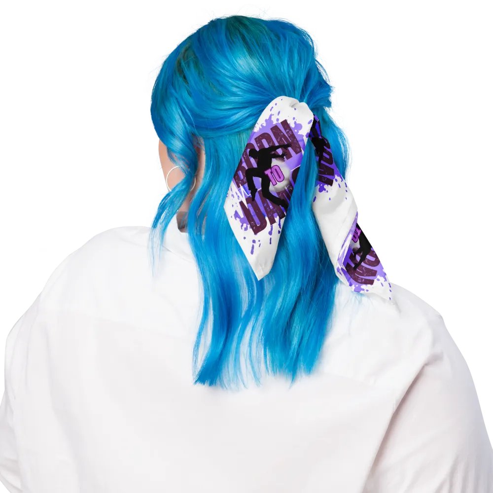 Born to Dance His Silhouette Patterned Print Bandana product image (5)