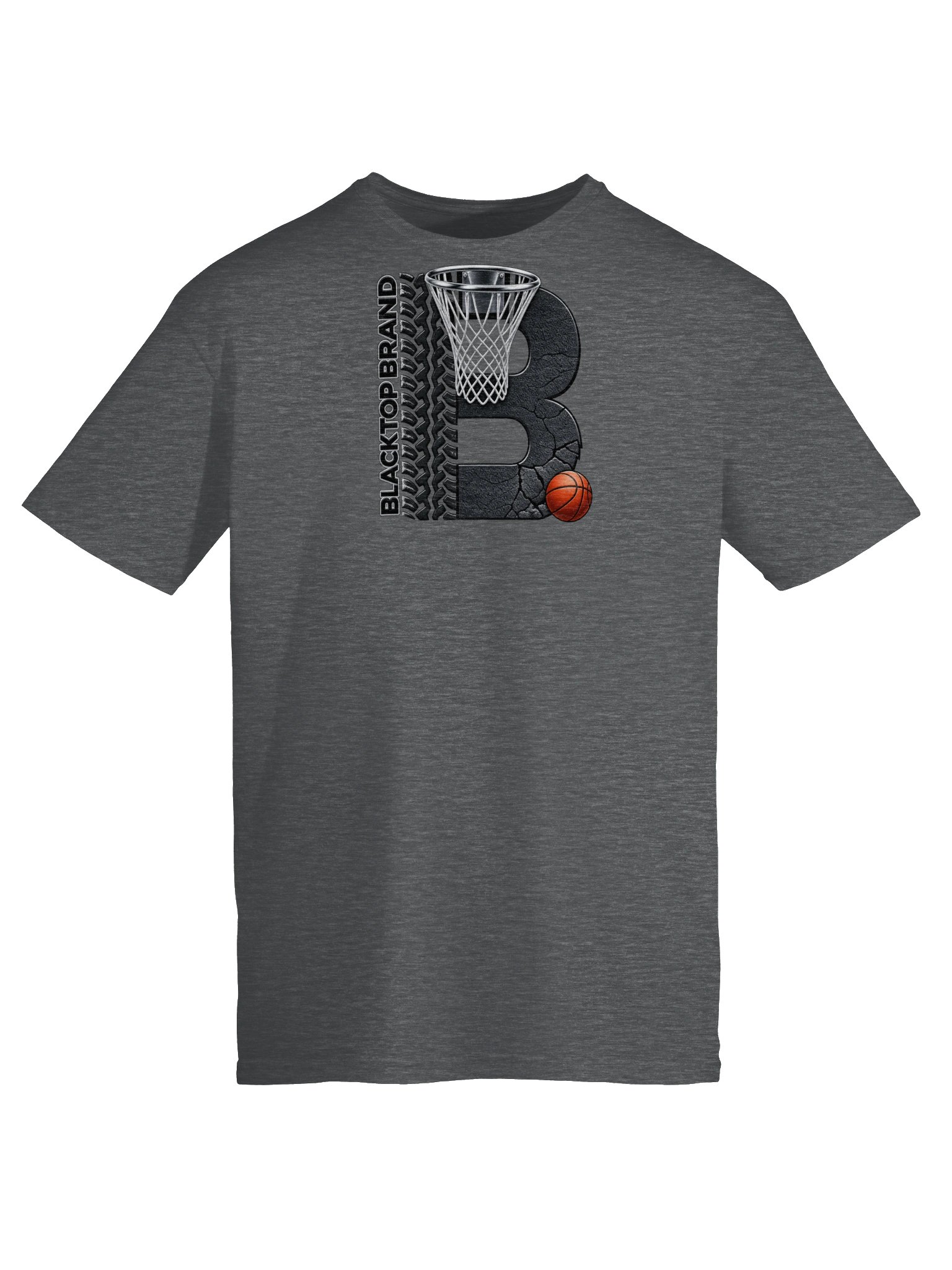 Blacktop Brand Basketball Logo Tee product image (5)