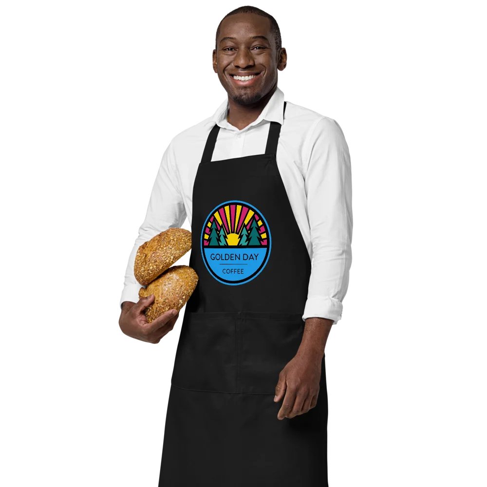 Golden Day Coffee Logo Apron product image (3)