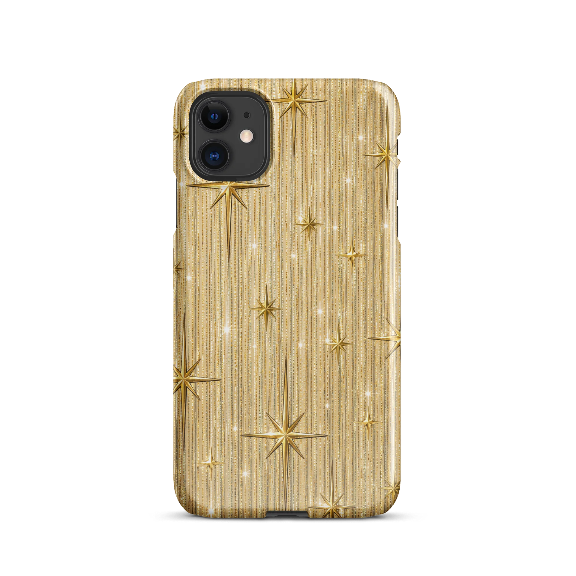 Gold Star Sparkle iPhone Snap Case product image (55)